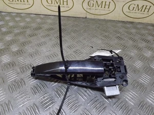 Vauxhall Zafira B Right Offside Rear Outer Door Handle Black 2005-2014M - Picture 1 of 3