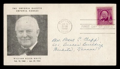 DR WHO 1948 FDC FAMOUS AMERICANS WILLIAM WHITE MAXIMUM CARD M59014 - Image 1 of 2