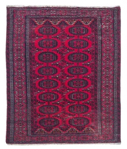 Amazing Hand Knotted Vintage Zaidan Balouch Wool Area Rug 5.7 x 2.10 Ft - Foto 1 di 8