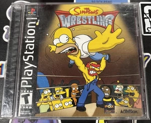 Simpsons Wrestling (Sony PlayStation 1, 2001) Komplett! Funktioniert super! CIB - Bild 1 von 5