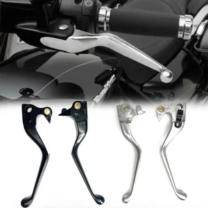 Handle Brake Clutch Lever Kit For Harley Sporster XL883 XL1200 X48 2004-2013 - Picture 1 of 11