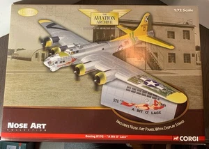 NEW Corgi WW2 Boeing B-17 G 'A Bit O’ Lace' , 1736/2100 MIB, US33306 1:72 1945 - Picture 1 of 8