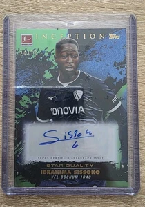 2024-25 Topps Inception Bundesliga Ibrahima Sissoko Green 24/75 Auto - Bild 1 von 1