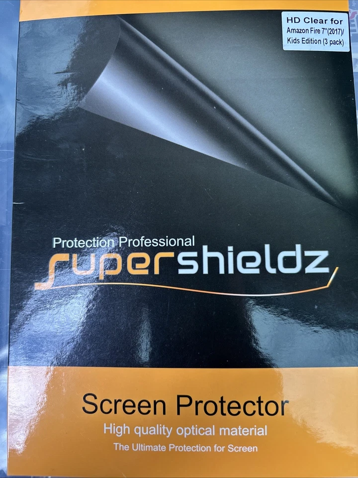 Super Shieldz Screen Protector HD Amazon Fire 7 Kids Edition & Fire 7 3-Pack - Image 1 of 1