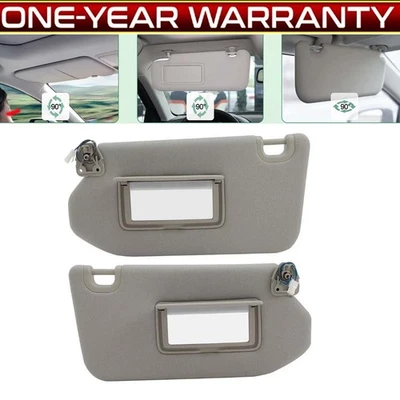 Gray Sun Visor Right&Left Side 96400-9PB0A For Nissan Pathfinder 2013-2018 Foto 1 de 4