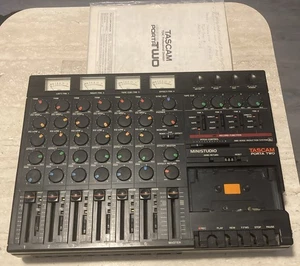 Tascam Porta Two Mini Studio Multi-track recorder Cassette Not Tested - Picture 1 of 16
