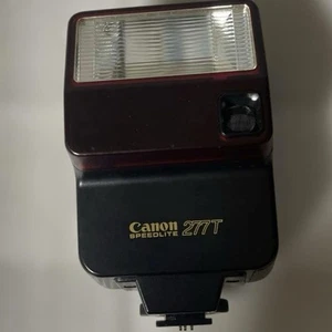 Canon Speedlite 277T Flash Used No Battery Damage - Imagen 1 de 10