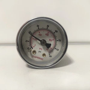Topring 1-1/2" Dial 0-160 PSI Pressure Gauge - Picture 1 of 4