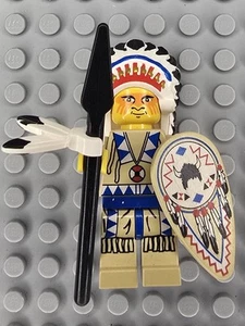 Lego Western Minifigure WW024 Indian Chief 2 - Picture 1 of 6