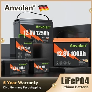 Batería LiFePO4 125AH 100Ah 20AH10AH 12V batería BMS para autocaravana instalación solar VAN - Imagen 1 de 41