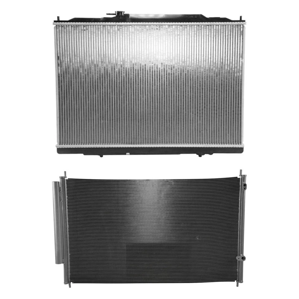 Kit de radiador y condensador de refrigeración de alcance para Acura MDX 2007-2013 Foto 1 de 2