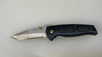 Used Frost Cutlery Flying Falcon Slide Lock Folding Knife  Closed 3.5" Blade - Image 1 of 4