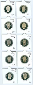 BRD 2 DM Willy Brandt 1994 - 2001 PP (40 Münzen!) - Bild 1 von 1