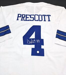 Dak Prescott Dallas Cowboys Signed Autographed Jersey Size XXXL with COA