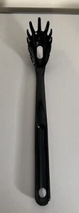 Vintage TUPPERWARE Küchenutensilien *NEU* NOS schwarz Spaghettigabel (1) - Bild 1 von 3