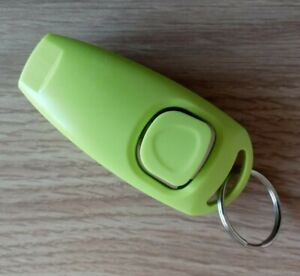 DOG TRAINING CLICKER WITH WHISTLE (BRAND NEW) GREEN