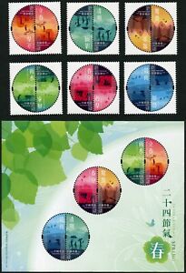 Hongkong 2020 Solar Terms Kalender Astronomy Astronomy Postfrisch MNH