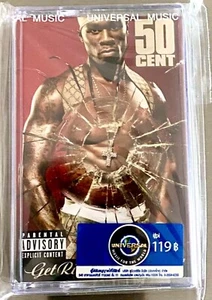50 CENT • GET RICH OR DIE TRYIN’ Cassette ©2003 Aftermath OG NOS FACTORY SEALED! - Picture 1 of 8