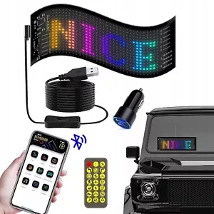 Led Schilder LKW Scrollendes LED-Schild flexibles LED-Panel Unterstützung Text - Bild 1 von 14