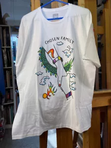 Vans T-Shirt Off The Wall Gallery Kaitlin Chan White Size XL New 100% Cotton - Picture 1 of 5