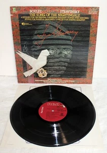 Boulez Conducts Stravinsky Song of The Nightingale 1982 RCA ARL1-4453 LP ~ EX/EX - Picture 1 of 13