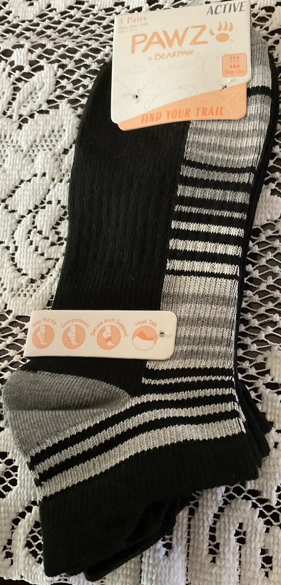 BEARPAW Damen-Socken 4er-Pack – Superweicher Samt, Rautenmuster, Für Schuhgröße 38–45