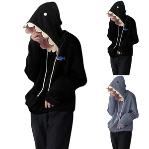 Womens Oversized Fleece Sweatshirts Long Sleeve Sweaters Pullover Fall Outfits - Picture 1 of 10