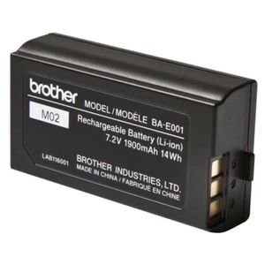 Brother BA-E001 Lithium-Ionen-Akku für P-touch Wiederaufladbar NEU - Bild 1 von 1