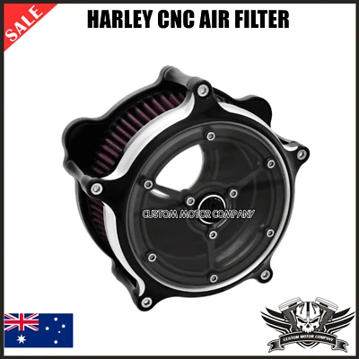 Filtro de aire CNC admisión limpiador Harley Softail Dyna Touring Street Road Glide 2017 Foto 1 de 4