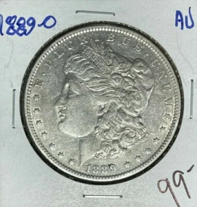 1889-O MORGAN SILVER DOLLAR ~ AU ~NICE COIN~  - Picture 1 of 2