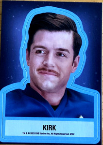 Star Trek Strange New Worlds Season 1 Sticker Kirk