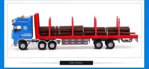 KDW 1/50 Timber Transport Trailer Die-cast Engineering Vehicle625034 Alloy Model - Picture 1 of 8