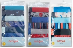 Cat & Jack™ Boys' 7pk Space Boxer Briefs Blue - Picture 1 of 18