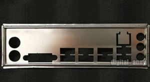 OEM I/O Shield For ASUS EX-B85M-V/C/SI & EX-B85M-V Motherboard Backplate IO - Bild 1 von 1