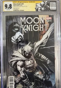 Moon Knight #200 SIGNED & SKETCH BY DAVID FINCH CGC 9.8 Original Art Marvel - Picture 1 of 5