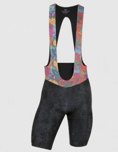 Pearl Izumi Expedition Pro Bib Short LTD Ed Grateful Dead Rambler Black Medium - Picture 1 of 3