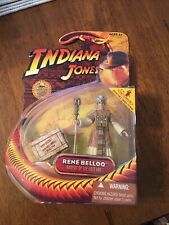 2008 Indiana Jones Raiders of the Lost Ark MOC Rene Belloq Figure Hasbro 3.75"