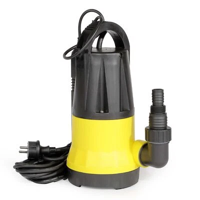 Wiltec Schmutzwasserpumpe mit Sensor 900W Tauchpumpe 15000l/h Wasserpumpe Pumpe - Bild 1 von 4