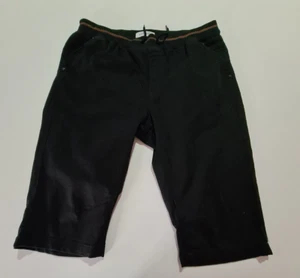 Virtuelle TAKING SHAPE TS Black Stretch Denim Capri Jeans ~ Size 18 - Picture 1 of 6