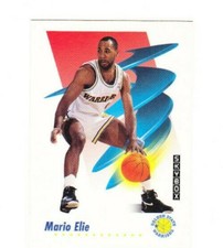 1991-92 SkyBox Basketball #89 Mario Elie Rookie Golden State Warriors
