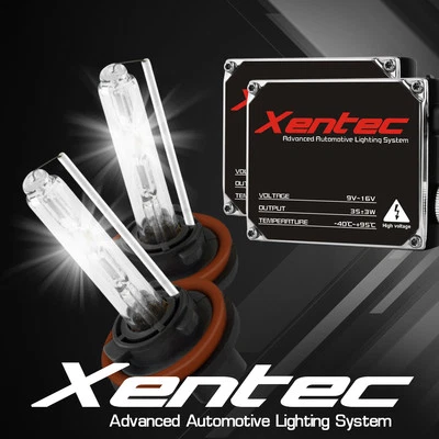 8000K HID XENON 9005/HB3 HIGH BEAM HEAD LIGHTS BULBS CONVERSION KIT W/BALLAST C7 - Image 1 of 4