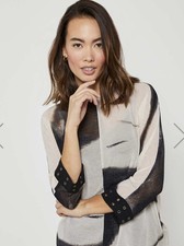 mint velvet marlee snake print blouse