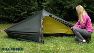 Hilleberg Akto 1-Personen-Zelt grün mit original Footprint • Sehr guter Zustand - Bild 1 von 9
