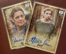 2018 Topps Walking Dead Season 8 - Lot Of 2 AUTOGRAPH CARDS - NACON + GENNARINO