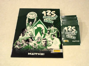 JUST STICK IT - 125 Jahre Werder Bremen - 20 Tüten + Album - BY Panini - Picture 1 of 3