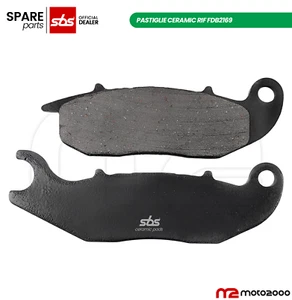 COPPIA PASTIGLIE FRENO SBS 797HF CERAMICATE RIFERIMENTO FERODO FDB2169 - Foto 1 di 3