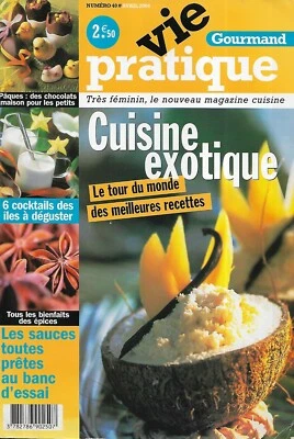 VIE PRATIQUE GOURMAND n°40 avril 2004  Spécial cuisine exotique: Tour du monde - Image 1 of 4