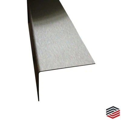 PROFILE-METALL.DE Edelstahl Winkel Eckschutz 2000 mm 2,0 mm stark 1.4301 Kantenschutz K240