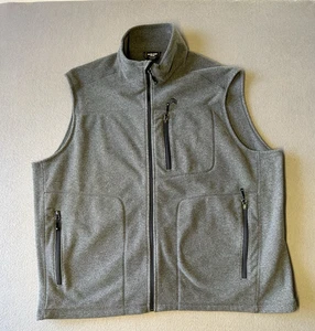 Solaris Vest Mens Fleece Full Zip 3XB Lightweight Polyester Outdoor Wear Pockets - Picture 1 of 8