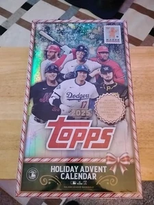 2025 Topps Holiday Baseball Mega Adventskalender Box - Bild 1 von 7